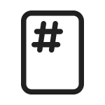 Document Top Left SVG Icon